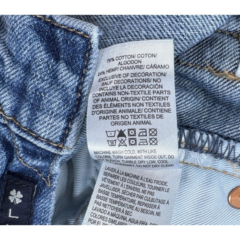 Lucky Brand Gilman Hemp 363 Vintage Straight Jeans Men's 32x32 Blue Hemp Cotton - Picture 6 of 11